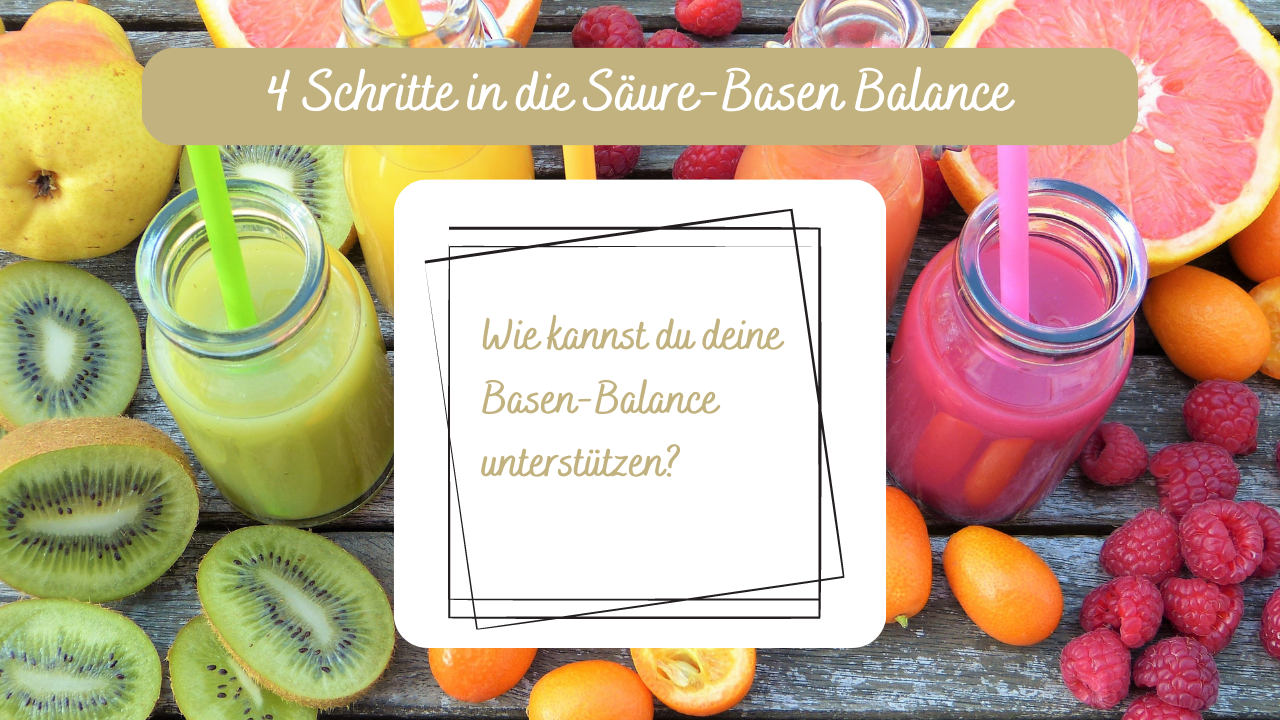 Basen Balance unterstützen Basen Balance unterstützen